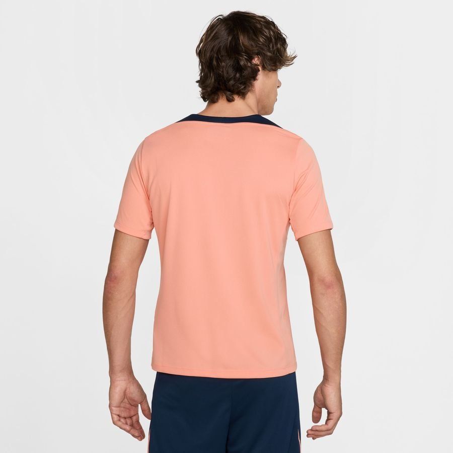 Chelsea Training T-Shirt Dri-FIT Strike - Apricot/Obsidian/Guava Ice - Men's-SoccerKits Hub | Buy Soccer Jerseys Online